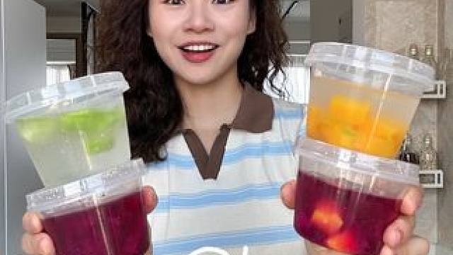 大人爱吃零食怎么办？DIY吧哈哈哈 说个鬼故事，假期只剩2天了#生活小妙招 #果冻 #零食 #diy