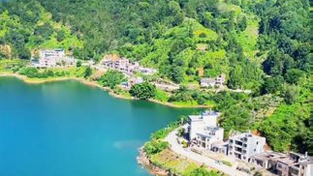 永安风光-第七十一期。全景白溪水库#治愈系风景 #住进风景里 #航拍家乡