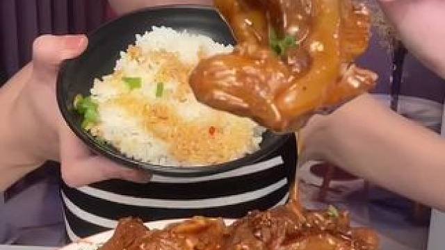 #妈呀太香了 #大口吃肉 #太香了