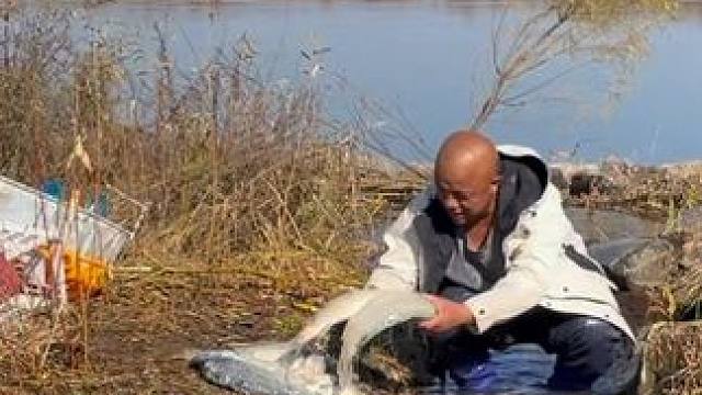 #户外捕鱼 #好多鱼