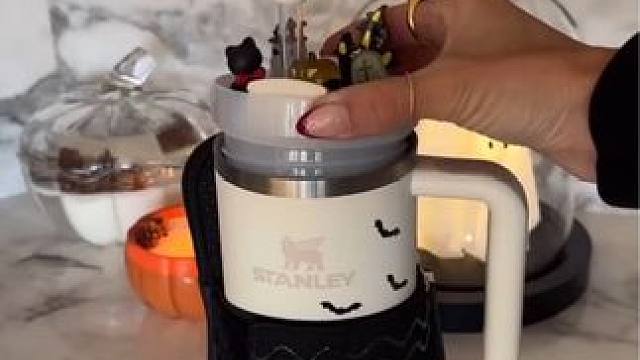 沉浸式收纳整理｜精致女人整理万圣节出门随身杯vlog～✨☺️ 
#解压视频 #强迫症的日常 #整理出