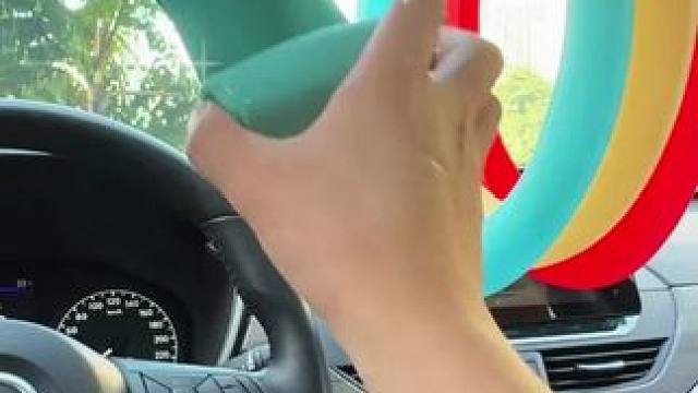 #硅胶方向盘套 防滑耐磨，手感舒适，颜值巅峰，四季通用 #方向盘套 #车载好物 #有车必备#超便宜超