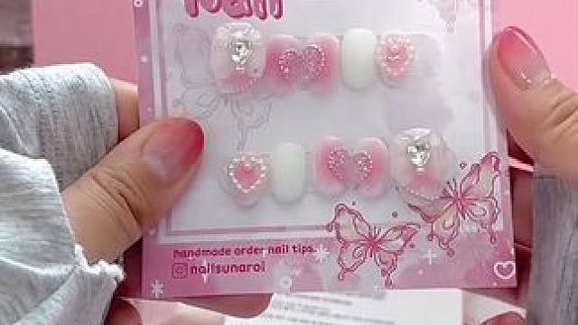 外国小姐姐沉浸式打包穿戴甲 #沉浸式 #解压