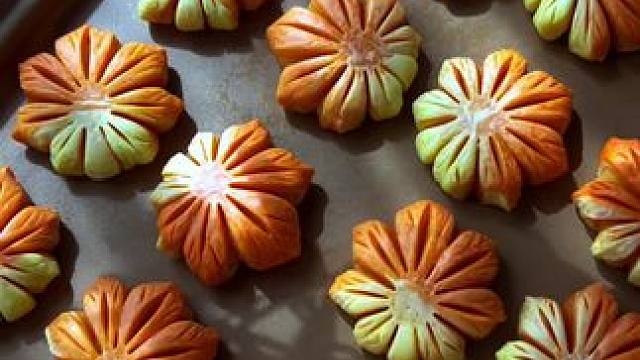 用菓子枫叶来制作酥点枫叶，您喜欢吗？#教程 #手工点心 #创意