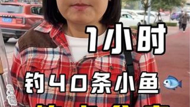 钓点分享｜1小时钓40条小鱼的钓点分享来了 #亲子 #户外 #小物钓#亲子户外 #钓鱼