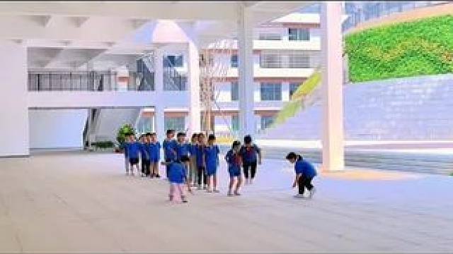 体育课堂游戏分享,横扫千军。