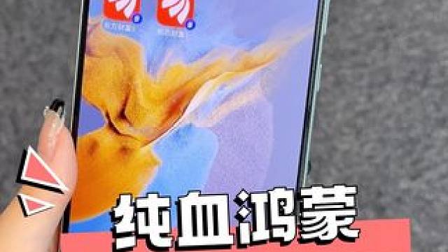 纯血鸿蒙能应用6开，要是微信也能…… #华为 #鸿蒙公测 #微信