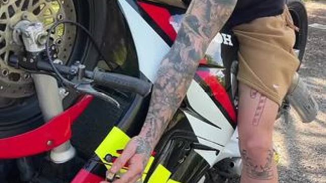 能压弯吗 #操作有风险请勿模仿 #机车