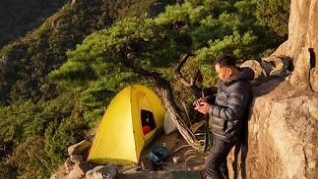 这位置睡觉不老实就算了 #露营报告