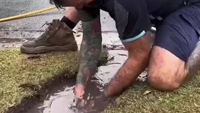 疏通下水道～快看这是啥～#dou上热门