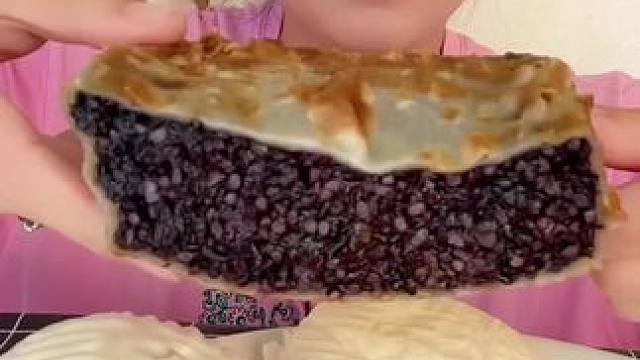 #紫米饼 #年糕 #红豆包