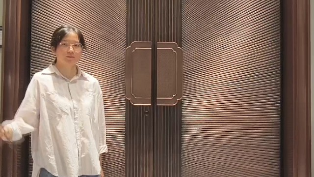 原来这就是手工锻打铜门的魅力