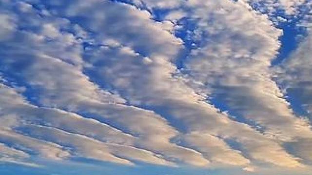 #开启大连秋日之旅 #油画般的云朵好美 #你找到自己心中的那片蓝吗？