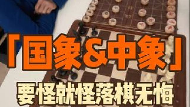 这棋不能怨我啊，要怪就怪“落棋无悔”#国际象棋 #下棋 #中国象棋