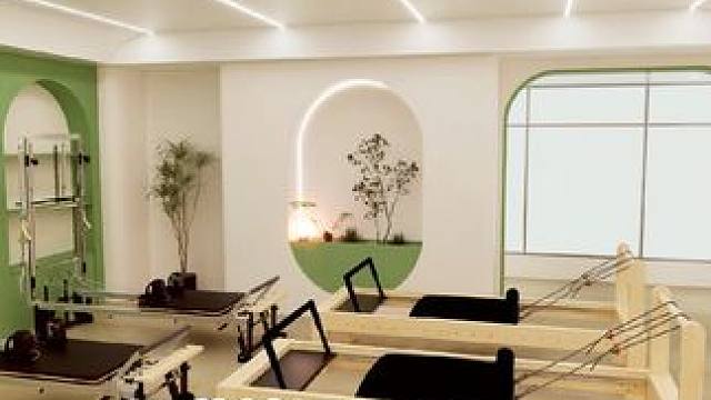 350平健身工作室设计案例 #健身房设计 #健身区域设计 #健身房装修 #健身空间设计 #健身工作室