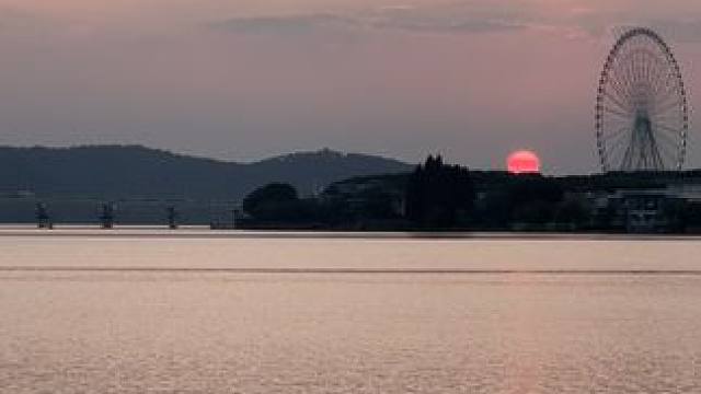 生活很匆忙 别错过日落和夕阳！#落日余晖映晚霞一抹夕阳美如画 #秋天的日落有多美