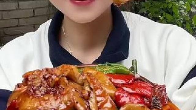 #麻辣鲜香 #腊肉 #农村家常菜