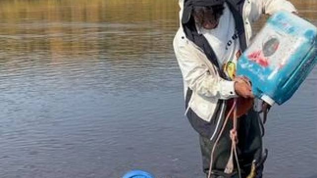 #户外捕鱼 #好多鱼