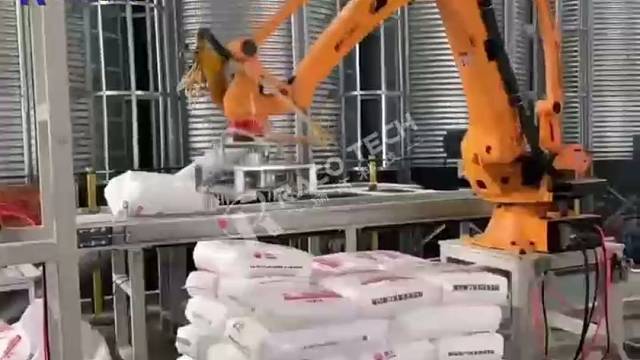 机器人拆塑料颗粒又快又好