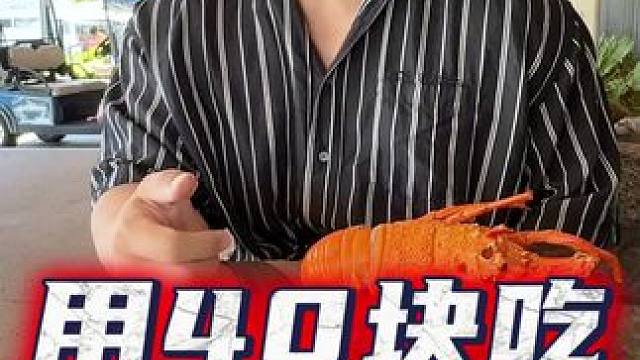 来澳洲吃到澳龙了 在超市门外坐地上吃的#澳龙 #澳大利亚 #戴马力 #大堡礁