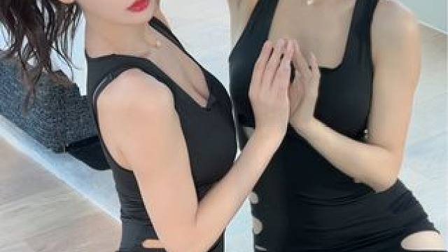 黑色战袍#车模之家 #模特之家