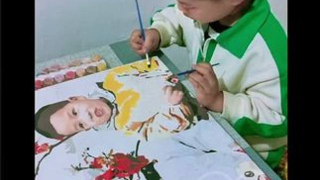 晚上好朋友们。开心快乐每一天。给大家带来一个小作品。#爱画画的孩子 #随拍记录生活 我的原创作品。