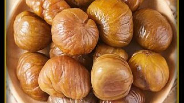 产自我国甘栗之乡燕山的优质粉糯甘栗仁，吃起来软糯香甜 入口即化，一点也不甜腻噎人！#科普  #涨知识