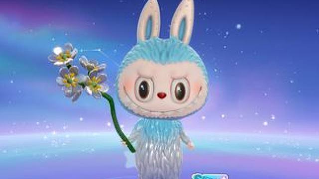 LABUBU山荷花上岛啦！ 居住在世外桃源的花之精灵,与鲜花为伴,一颗透明纯净的心,能听到万物生灵,