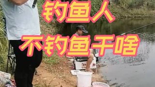 钓鱼的乐趣只有钓鱼人懂~