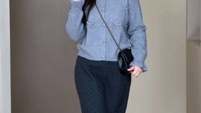 不适合幼态 那就大大方方成熟#秋冬新款 #显瘦穿搭 #大码女装 #今天穿什么