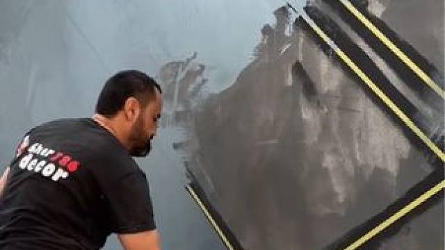 迪拜家装艺术墙面的施工工艺。 #施工工艺 #能工巧匠 #墙面装饰 #工艺制作 #室内装修装饰