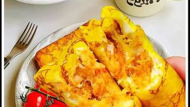 这蛋皮土司真是绝了，真心推荐你也尝尝！