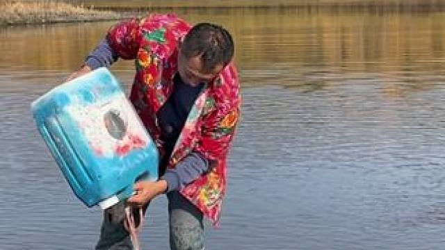 #户外捕鱼 #好多鱼