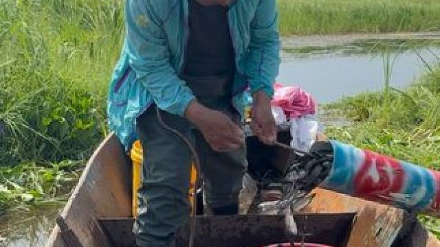 #户外捕鱼 #好多鱼