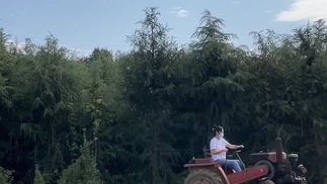 方向盘都抡冒烟了 熊我锁住耙 #田间地头 #乡愁记忆 #农村生活