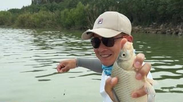 今天钓鱼来晚了，大边上的位置，会不会与我所预料的是个好钓位呢 #2024