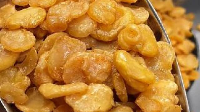 好吃不贵的黄金蚕豆片！酥酥脆脆的#零食推荐 #蚕豆 #妈呀太香了 #下酒菜 #追剧小零食