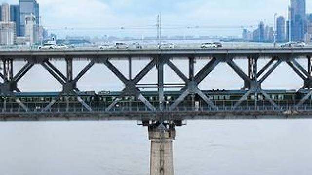 武汉长江大桥 #武汉 #武汉长江大桥 #航拍