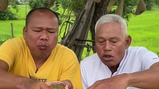 泰国大叔美食分享 #我的乡村生活 #泰国美食