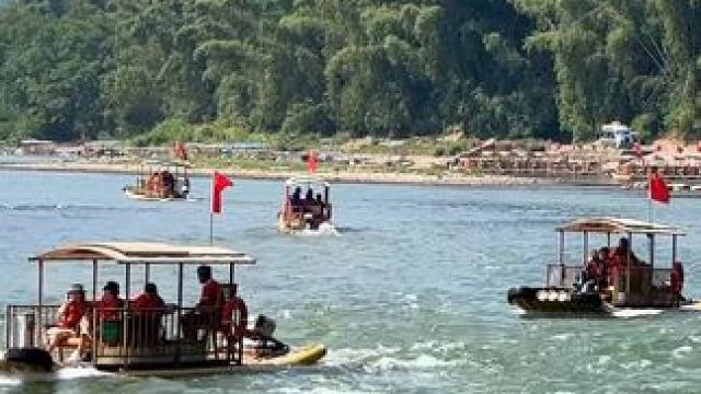 #就想在桂林看山山水水 #山青水秀好风光游山逛水看风景 #旅行推荐官