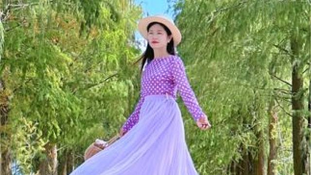 林荫小道如何自拍美照，只需要带上一个小小的八爪鱼支架，随时随地拍出氛围照  #手机摄影 #治愈系风景