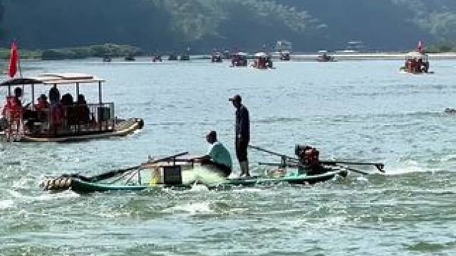 #这里是广西桂林 #山青水秀好风光游山逛水看风景 #旅行推荐官