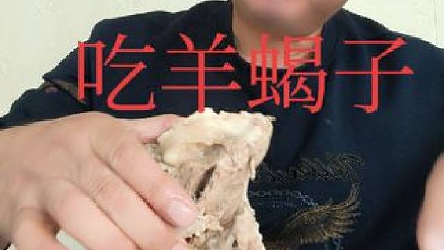 表哥吃羊蝎子太棒了 