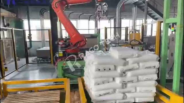 机器人拆塑料颗粒