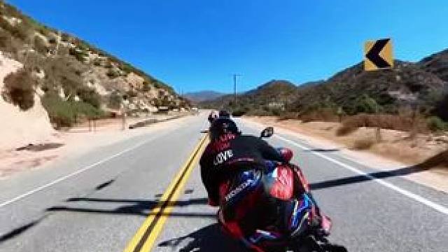 跑山压弯#很喜欢在路上的这种感觉 #带着insta360去骑车 #日常溜车