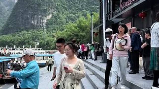 #就想在桂林看山山水水 #旅行推荐官 #游山玩水释放心情