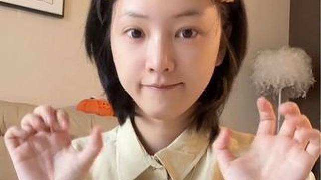 美妆博主发视频了 画了也没出门