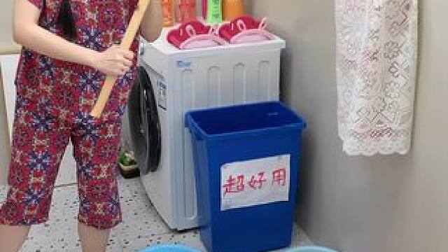 #兔耳脸盆架  可以收纳多个脸盆，家里的鞋刷都可以挂上去，还不占空间#免打孔  #小兔脸盆置物架