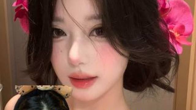 这个千娇百媚的蝴蝶兰花妆造来咯！老婆们都来画！#妆容教程#蝴蝶兰妆容#发型教程#妆前妆后