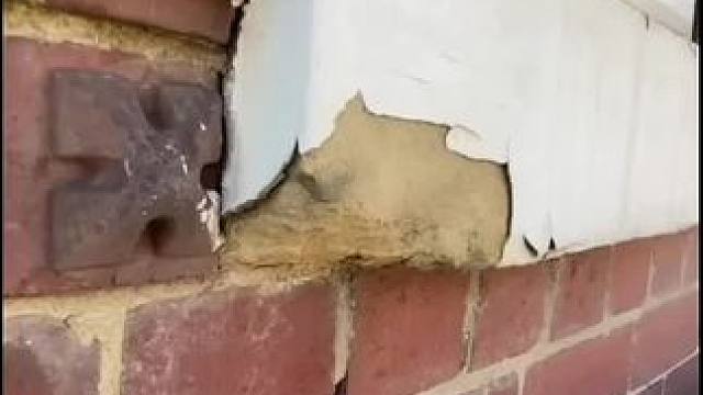 建筑修复 #dou上热门 #dou来休息一下 #是时候展现真正的技术了 #建筑修复 #意不意外